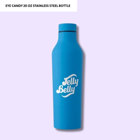 Blue 20 Oz. Stainless Steel Bottle